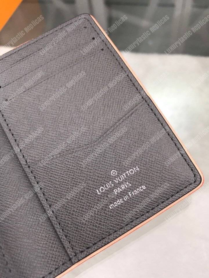 LV Pocket Organizer Monogram Titanium
