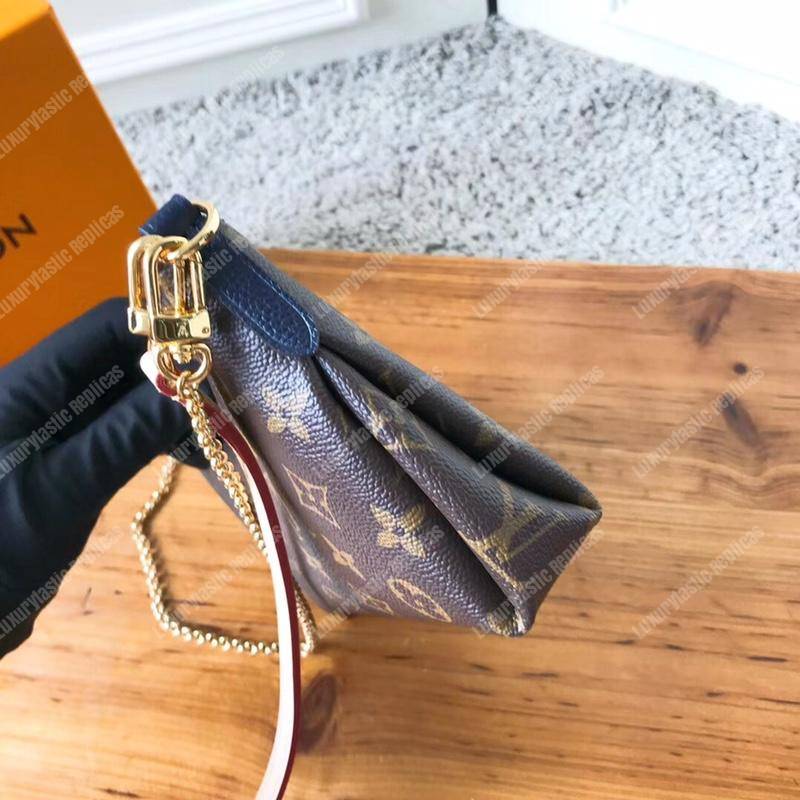 LV Pallas Clutch Bag Monogram Marine Rouge