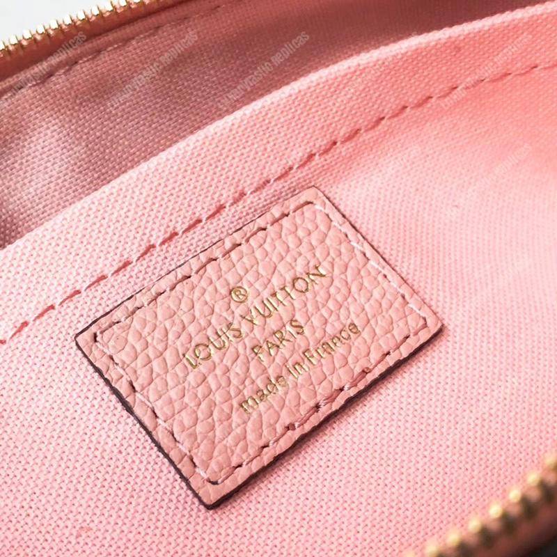 LV Pallas Clutch Bag Monogram Rose Poudre