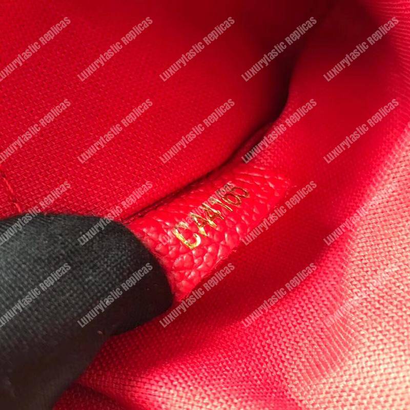 LV Pallas Clutch Bag Monogram Cerise