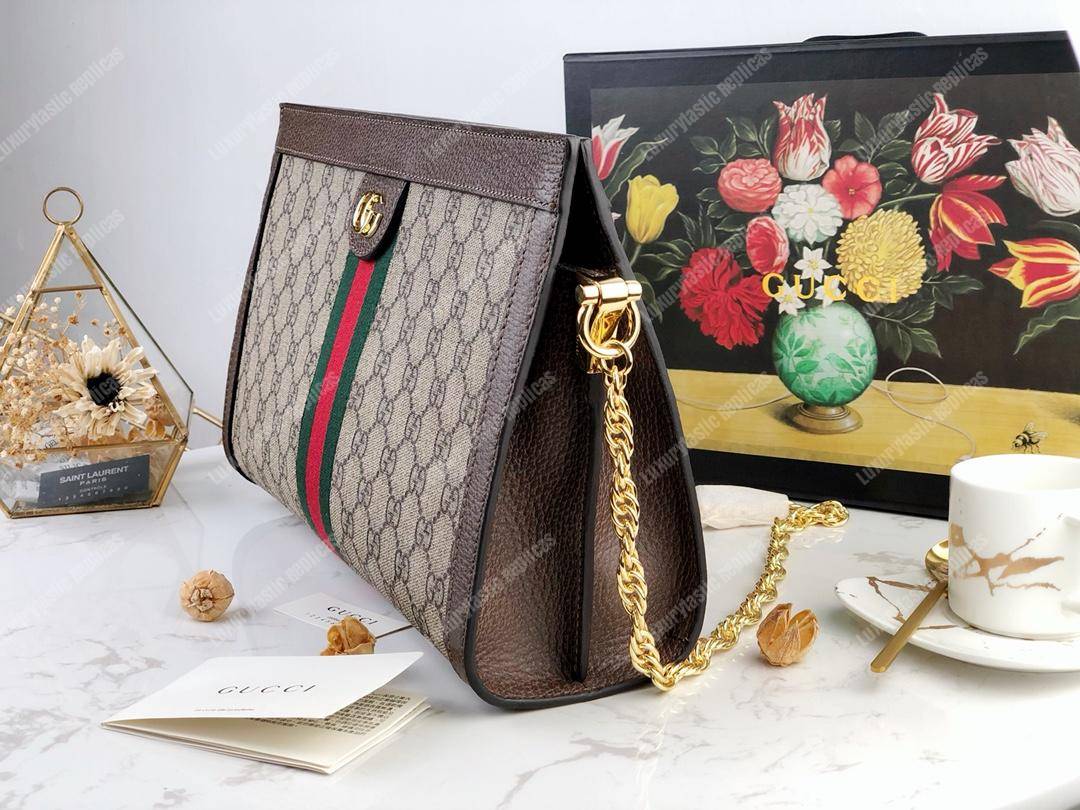 G*u*i ophidia gg medium shoulder bag beige/ebony