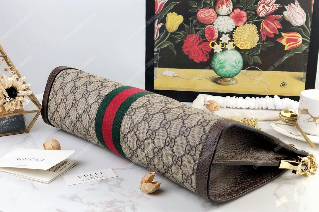 G*u*i ophidia gg medium shoulder bag beige/ebony