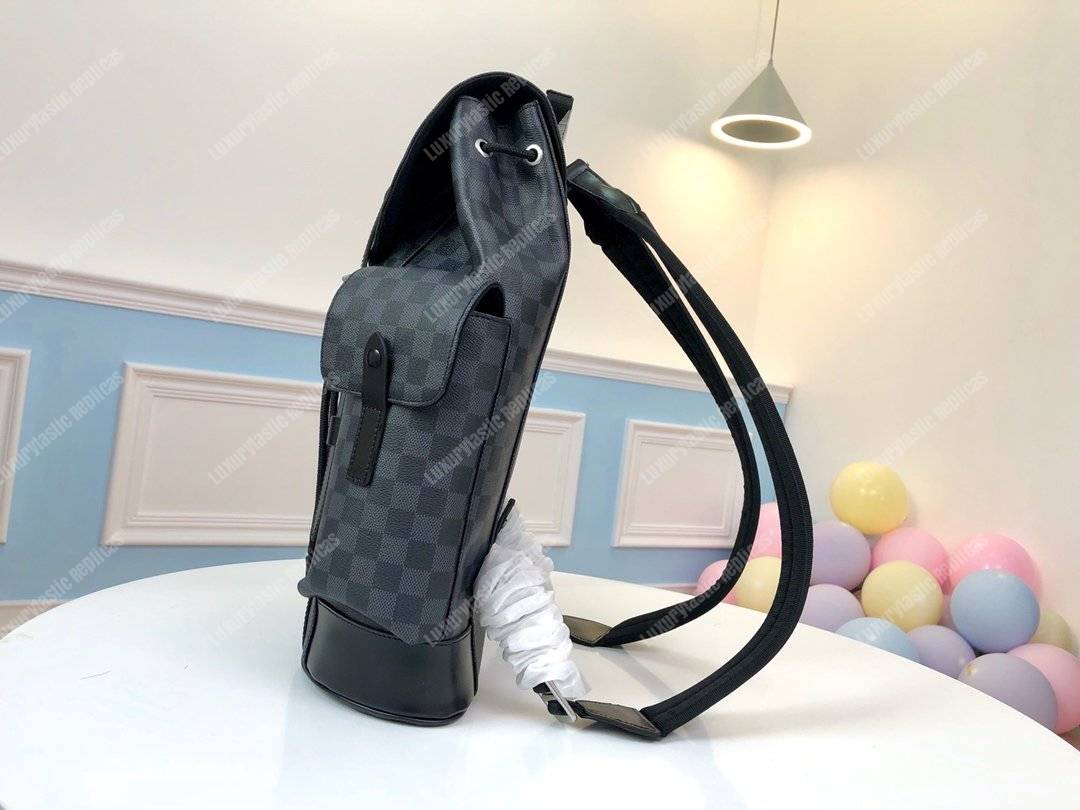 LV Christopher Backpack PM Damier Graphite