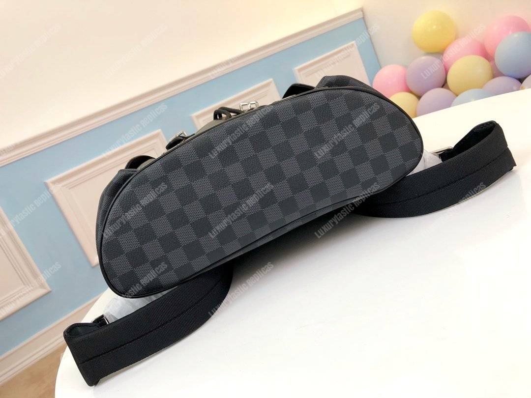 LV Christopher Backpack PM Damier Graphite