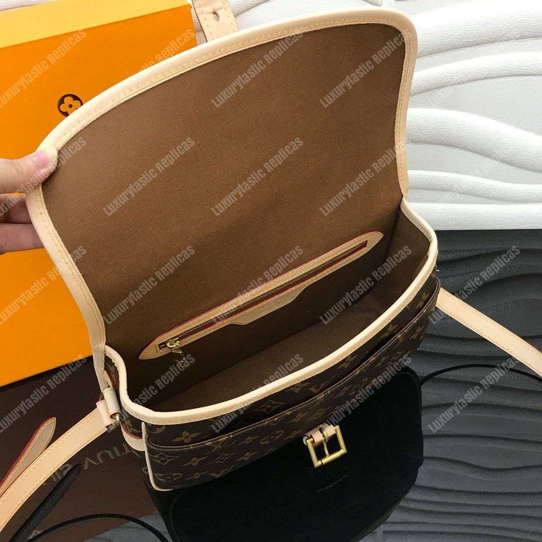LV Sologne Shoulder Bag Monogram Canvas