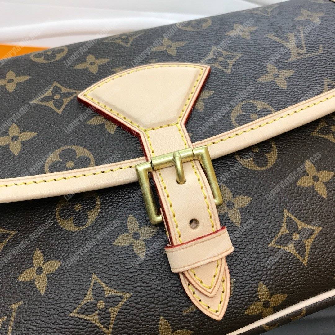 LV Sologne Shoulder Bag Monogram Canvas