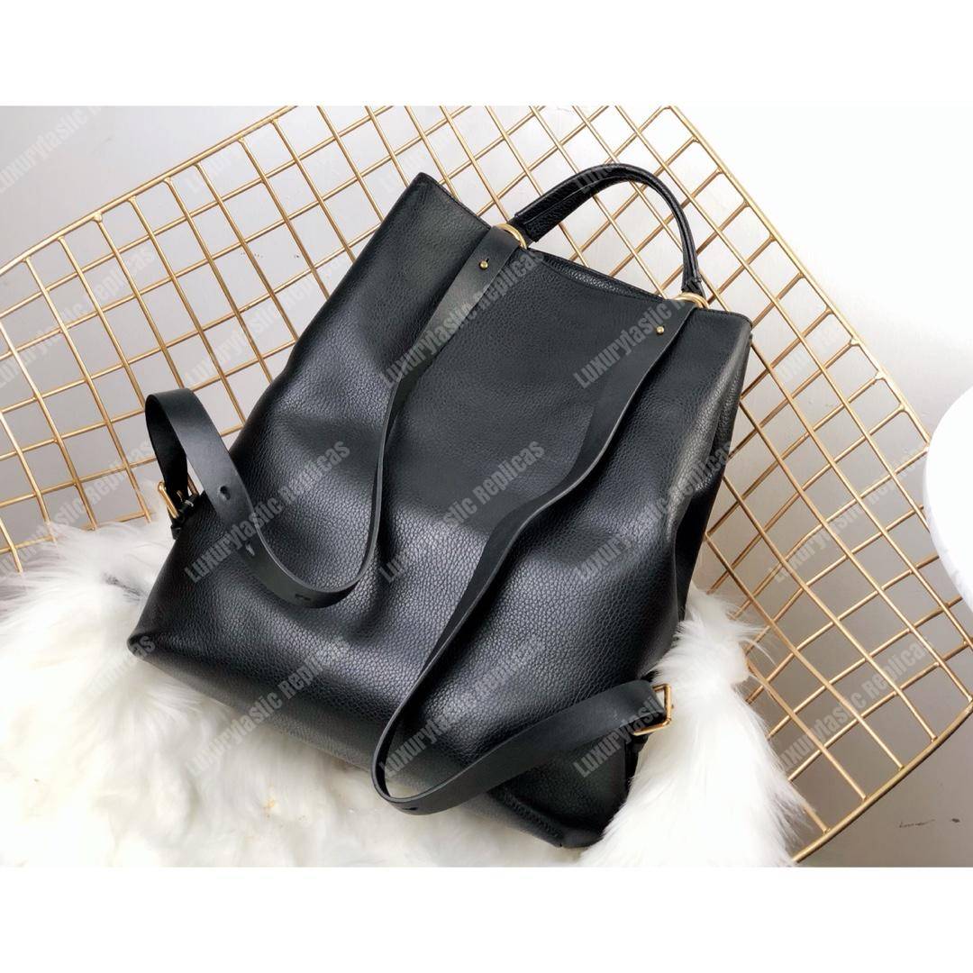 G*u*i kingsnake print leather backpack bag