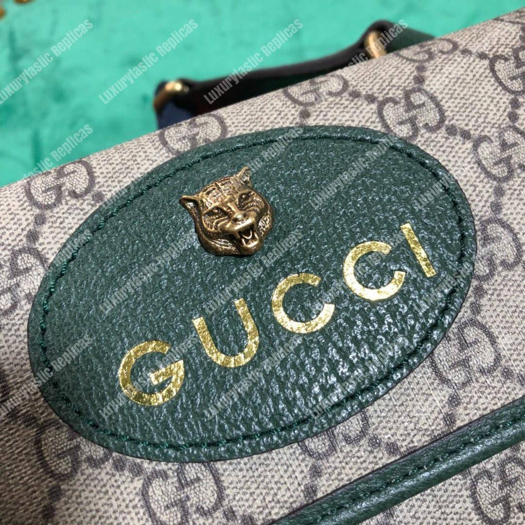 G*u*i neo vintage messenger small bag dark green trim