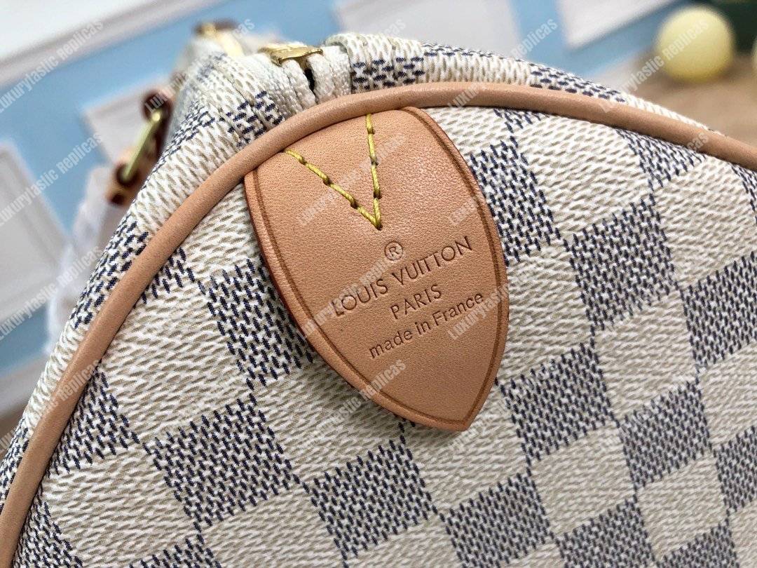 LV Speedy 35 Damier Azur