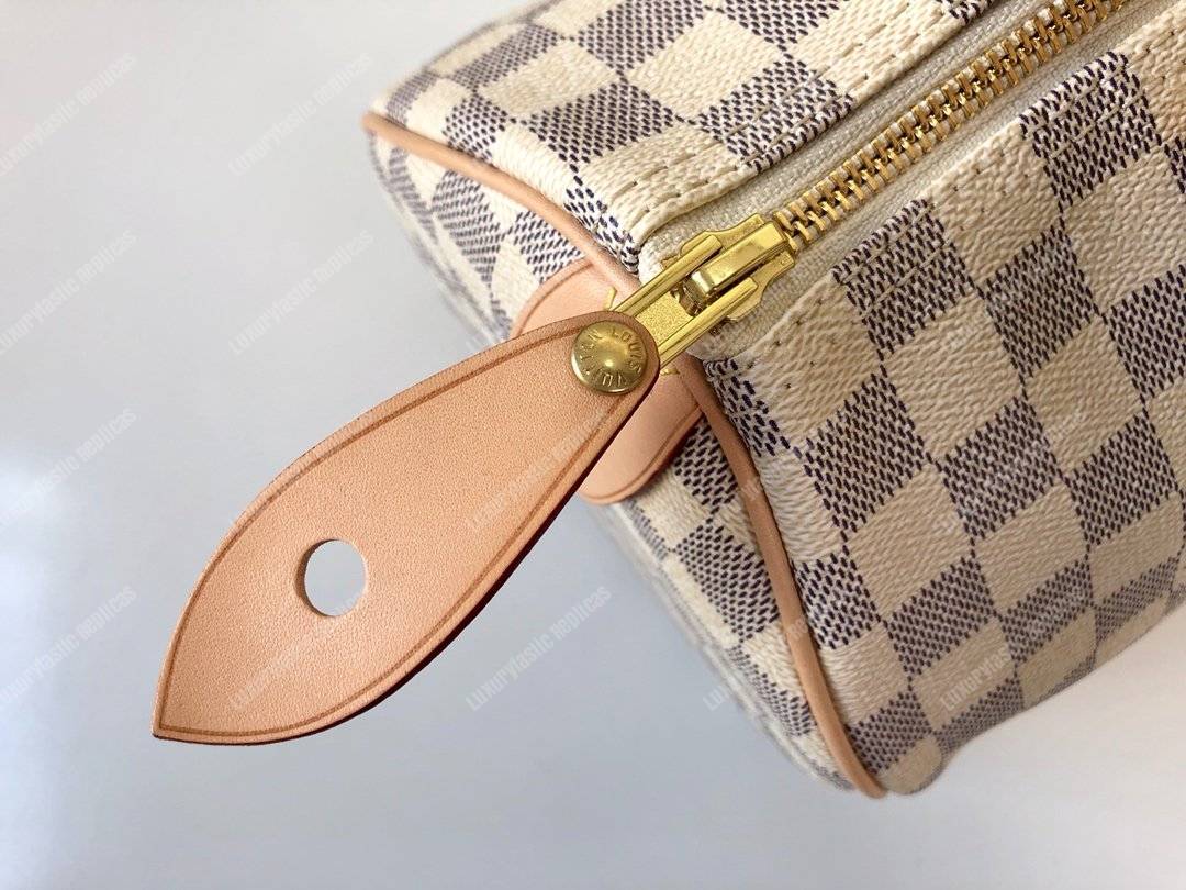LV Speedy 30 Damier Azur