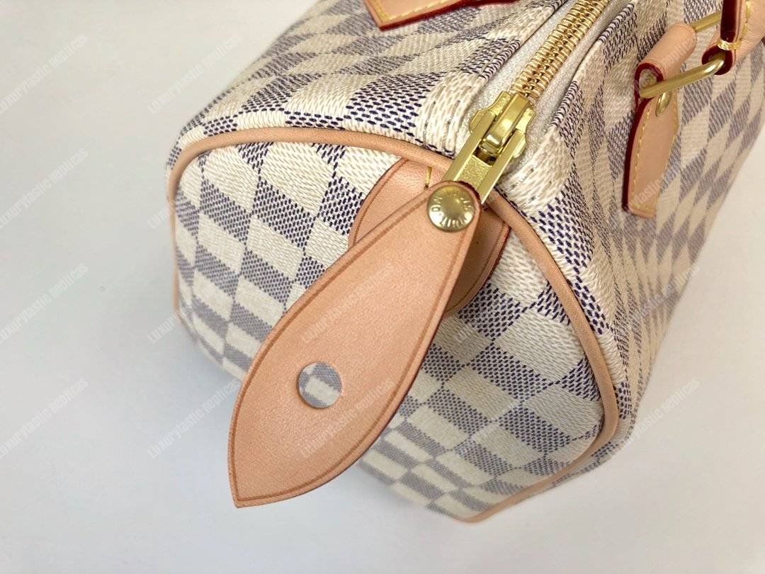 LV Speedy 25 Damier Azur