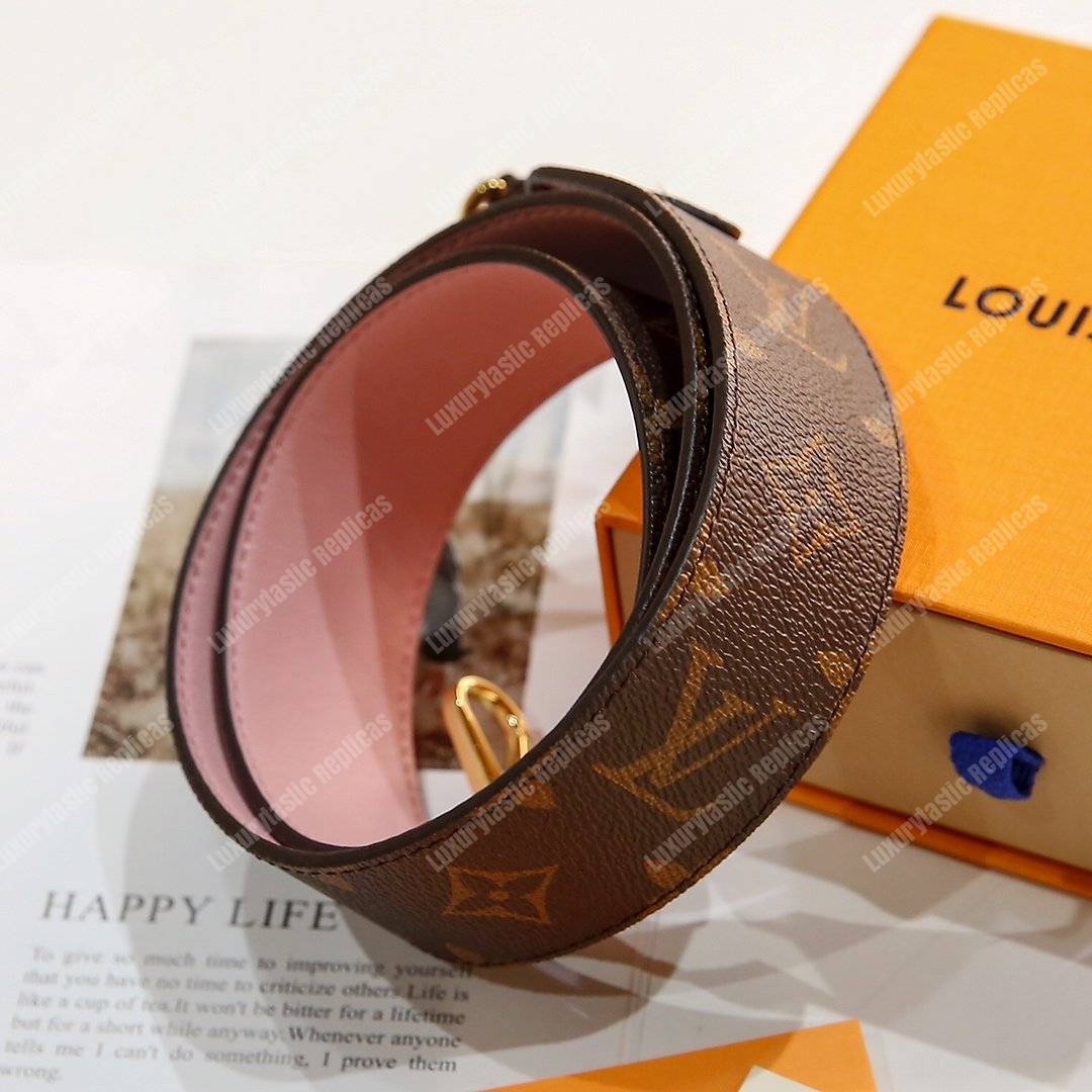 LV Bandouliere Monogram Rose Poudre