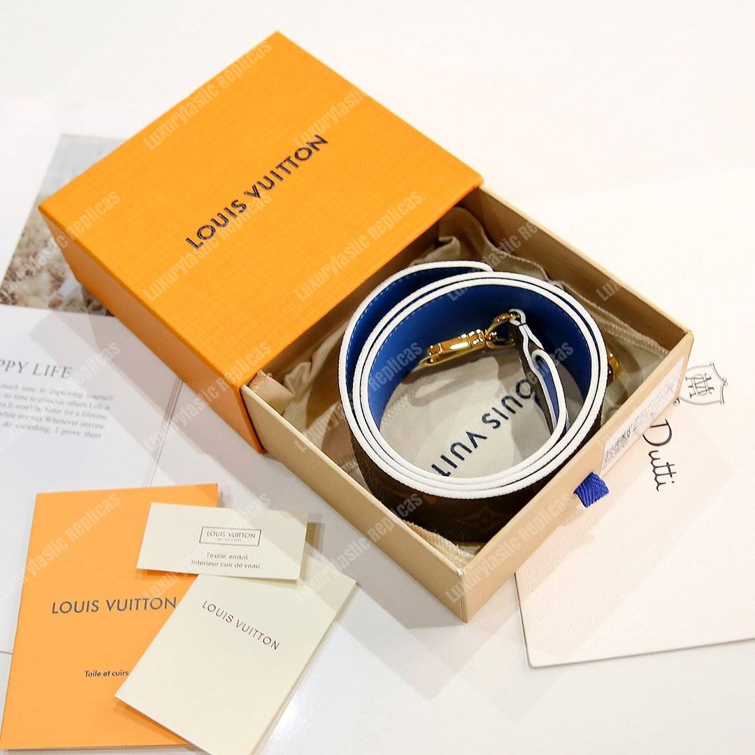 LV Bandouliere Monogram Blue