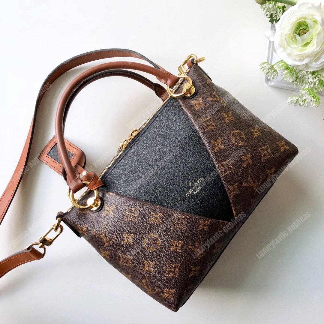 LV V Tote BB Monogram Noir