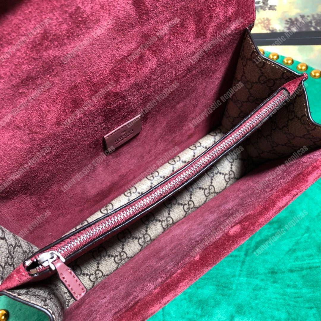 G*u*i dionysus small gg shoulder bag beige pink