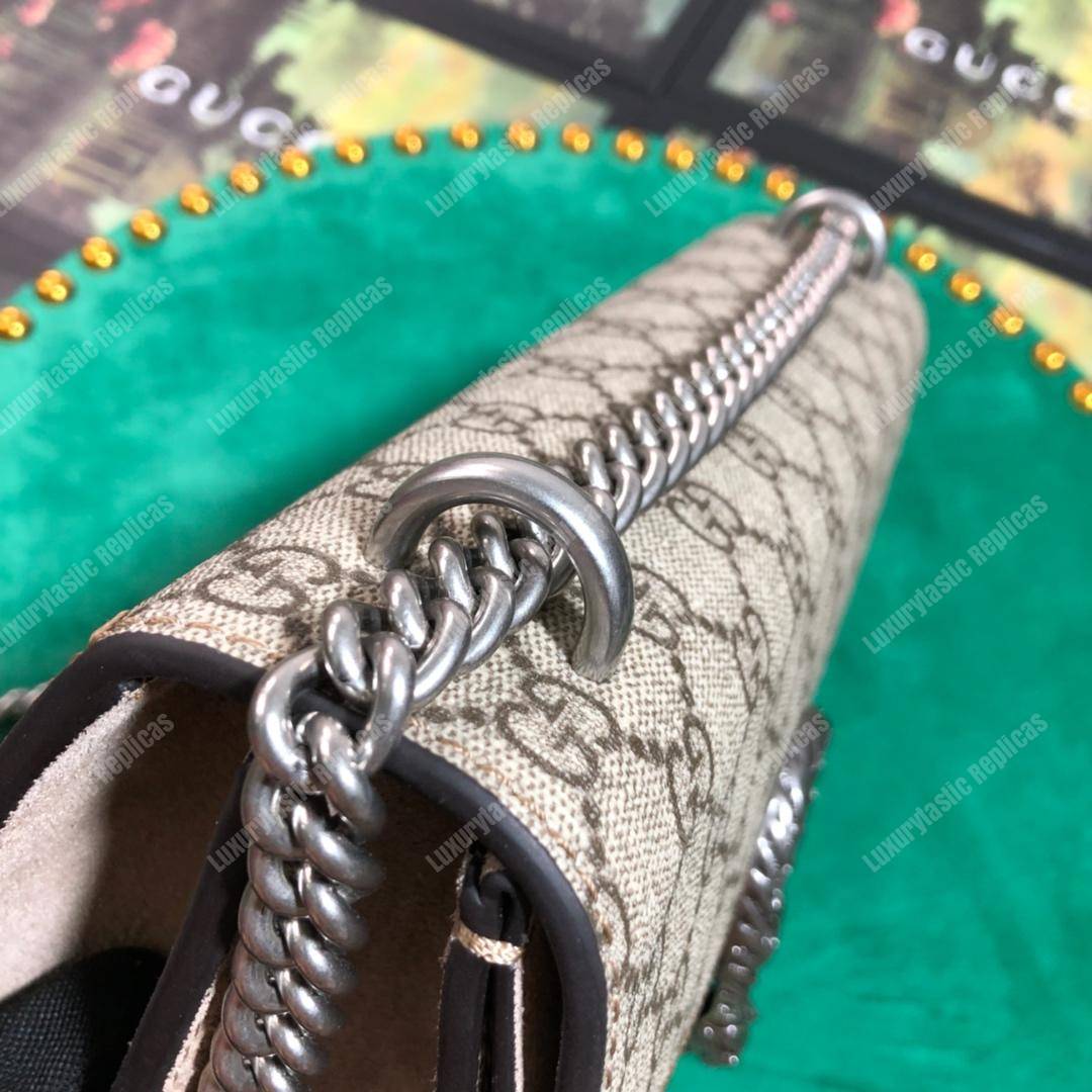 G*u*i dionysus small gg shoulder bag beige white