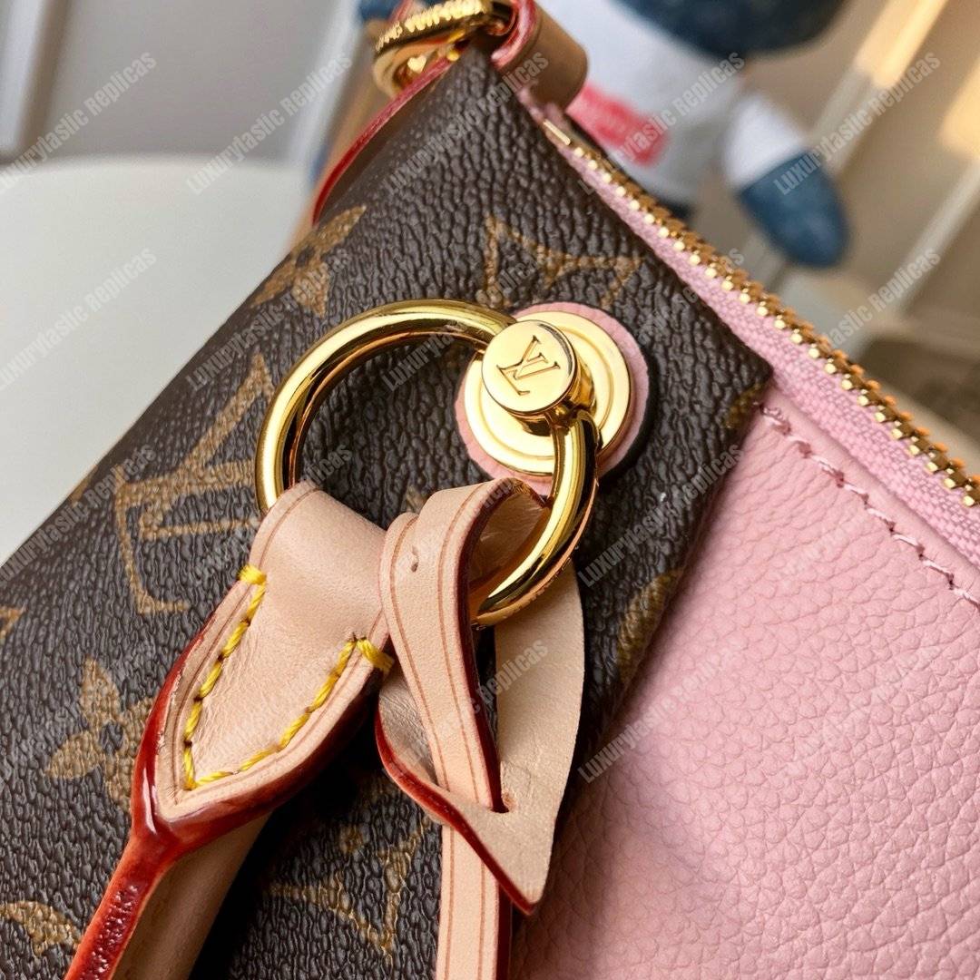 LV V Tote BB Monogram Rose Poudre