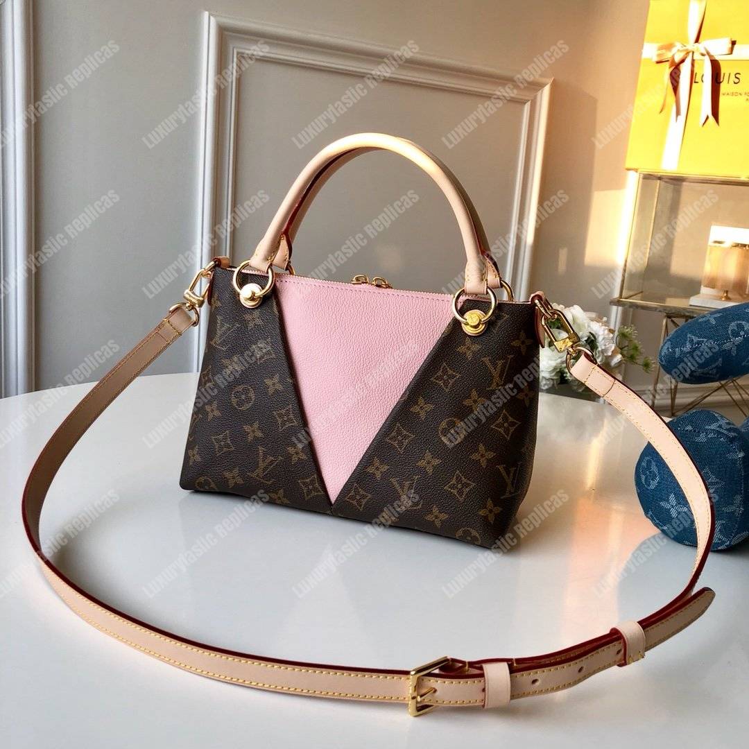 LV V Tote BB Monogram Rose Poudre