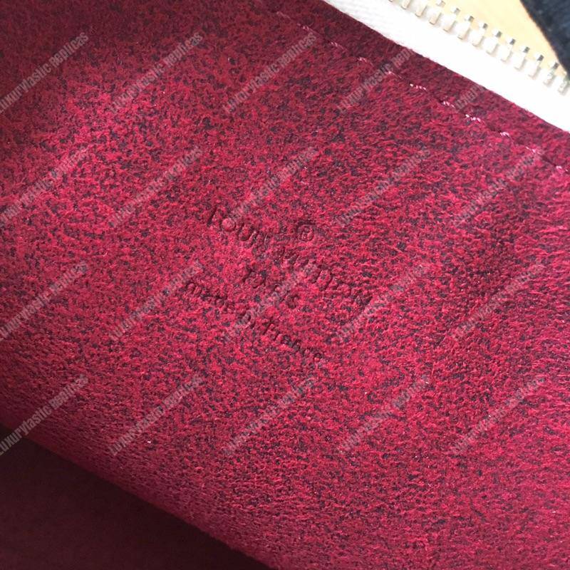 LV Pochette Accessories Monogram Multicolor White Coated Canvas