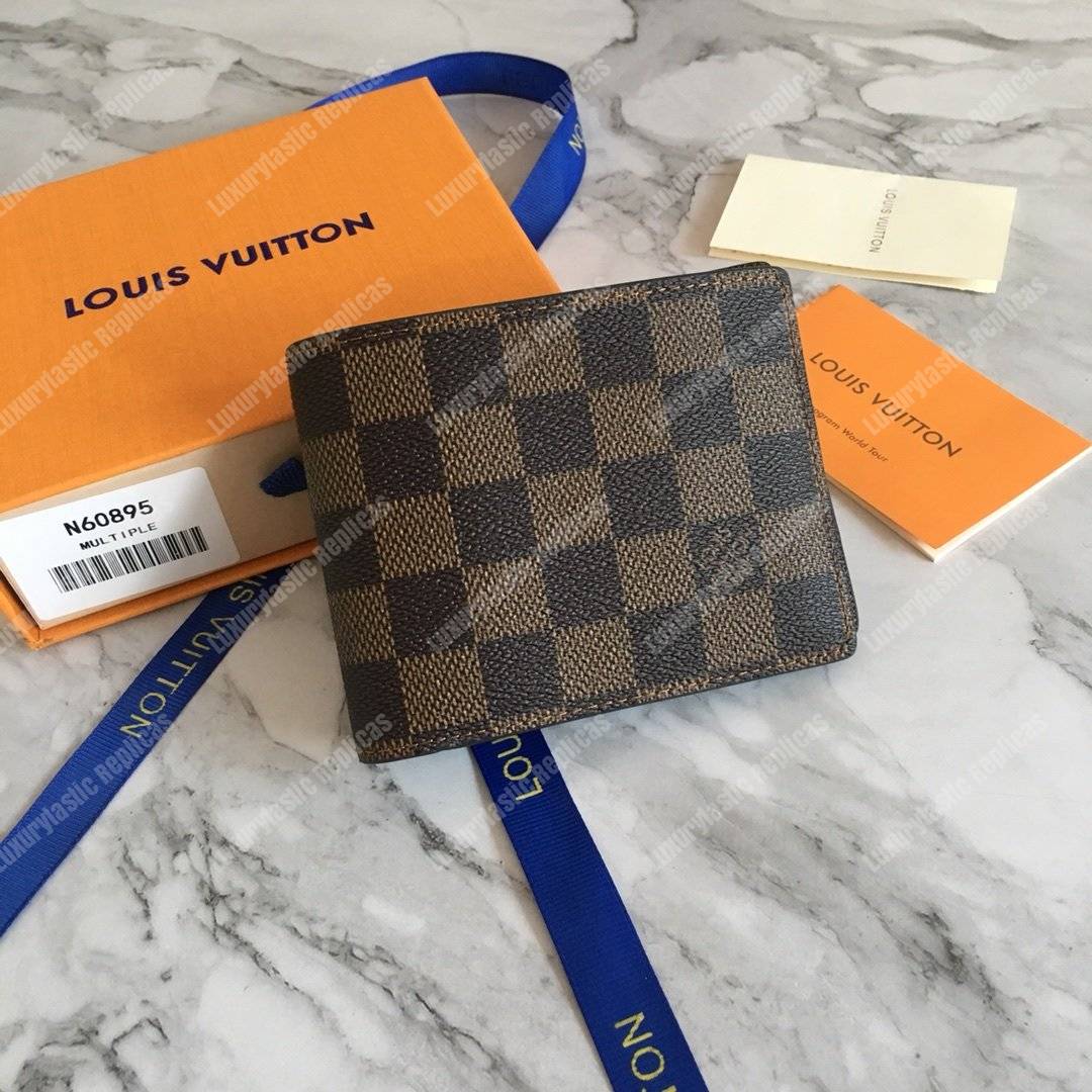 LV Multiple Wallet Damier Ebene