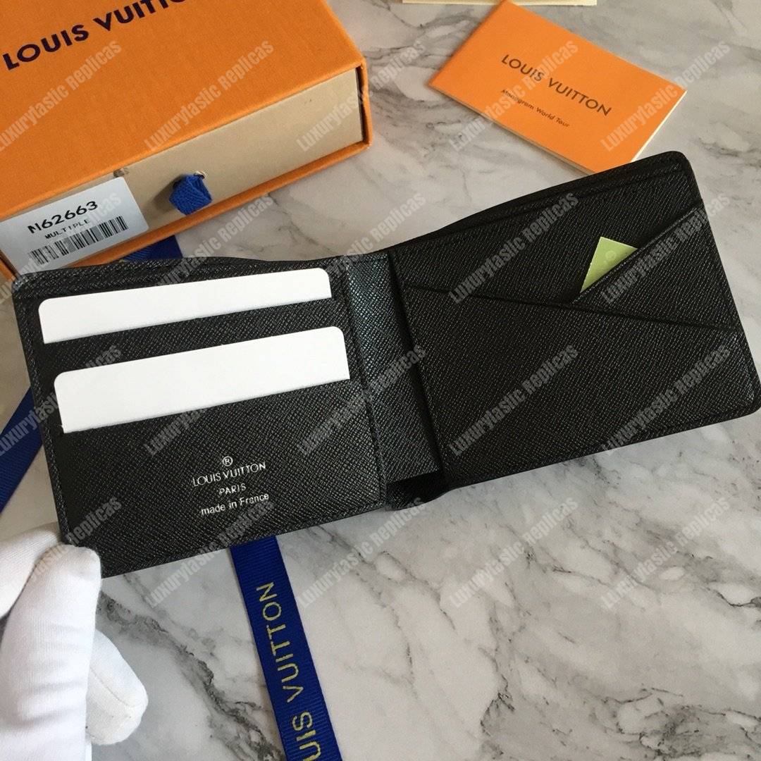 LV Multiple Wallet Damier Graphite