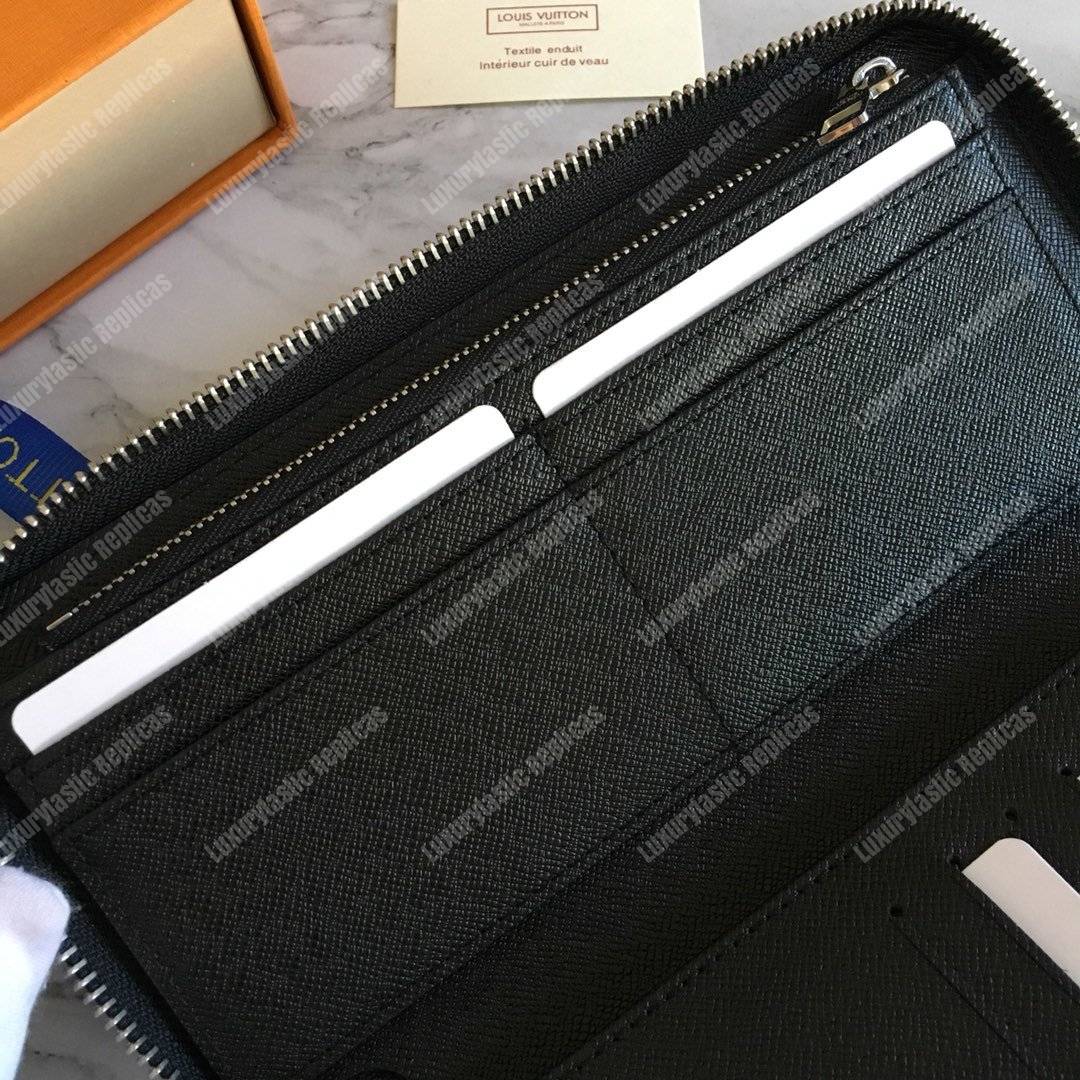LV Zippy Wallet Vertical Damier Graphite