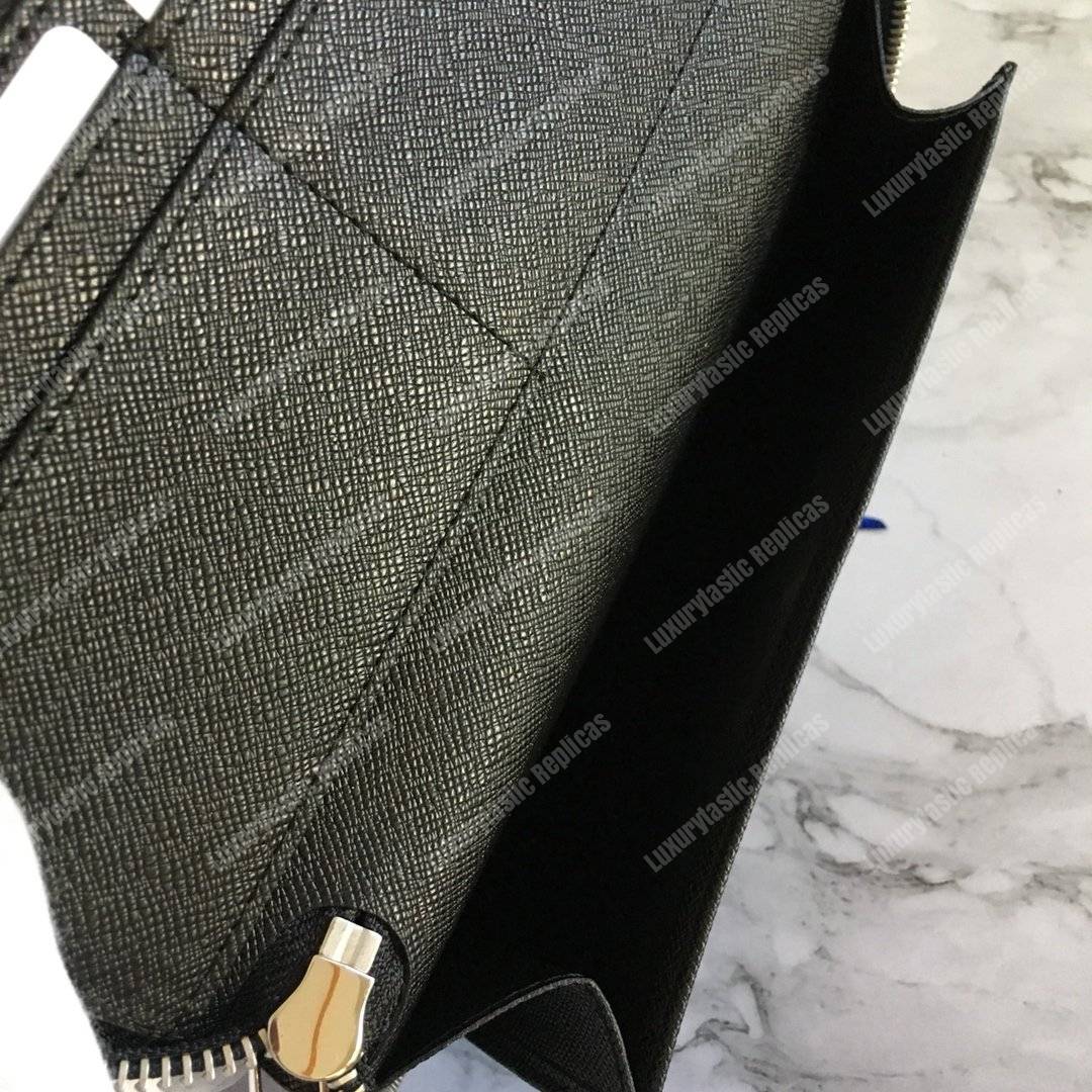 LV Zippy Wallet Vertical Damier Graphite