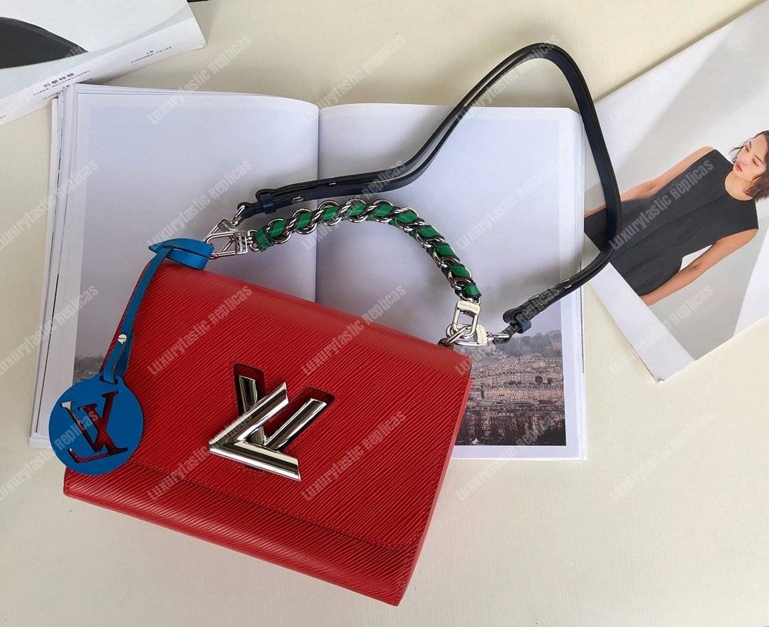 LV Twist MM Epi Leather Coquelicot Winter 2018