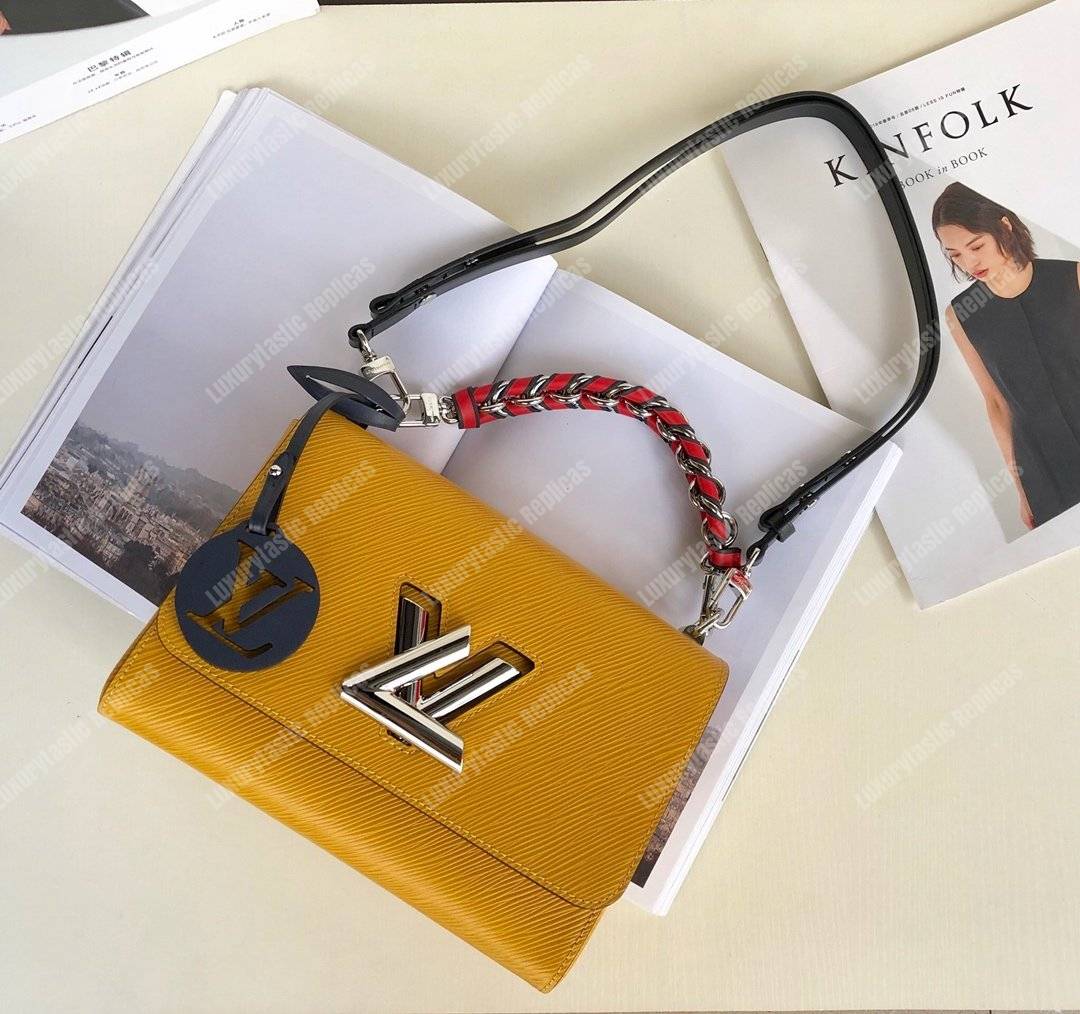 LV Twist MM Epi Leather Vert Acide Winter 2018