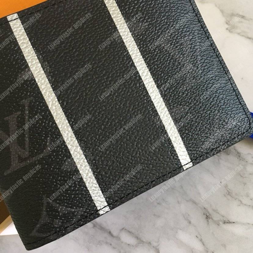 LV Multiple Wallet Monogram Eclipse Black Band