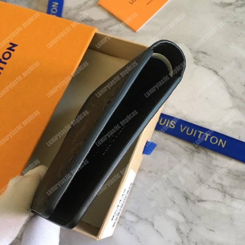 LV Multiple Wallet Monogram Eclipse Black Band