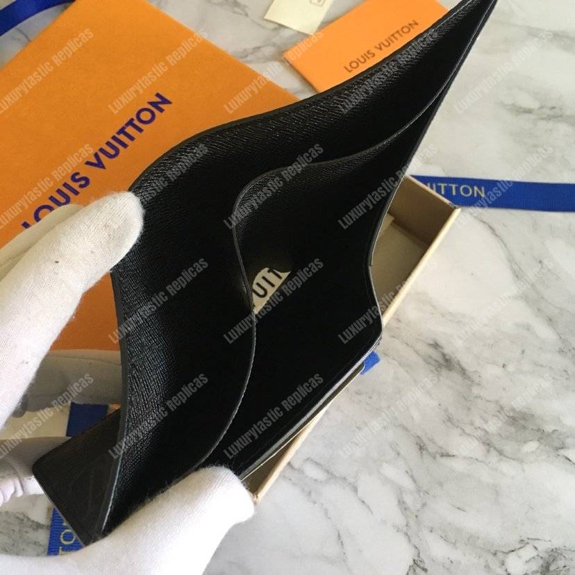 LV Multiple Wallet Monogram Eclipse Black Band