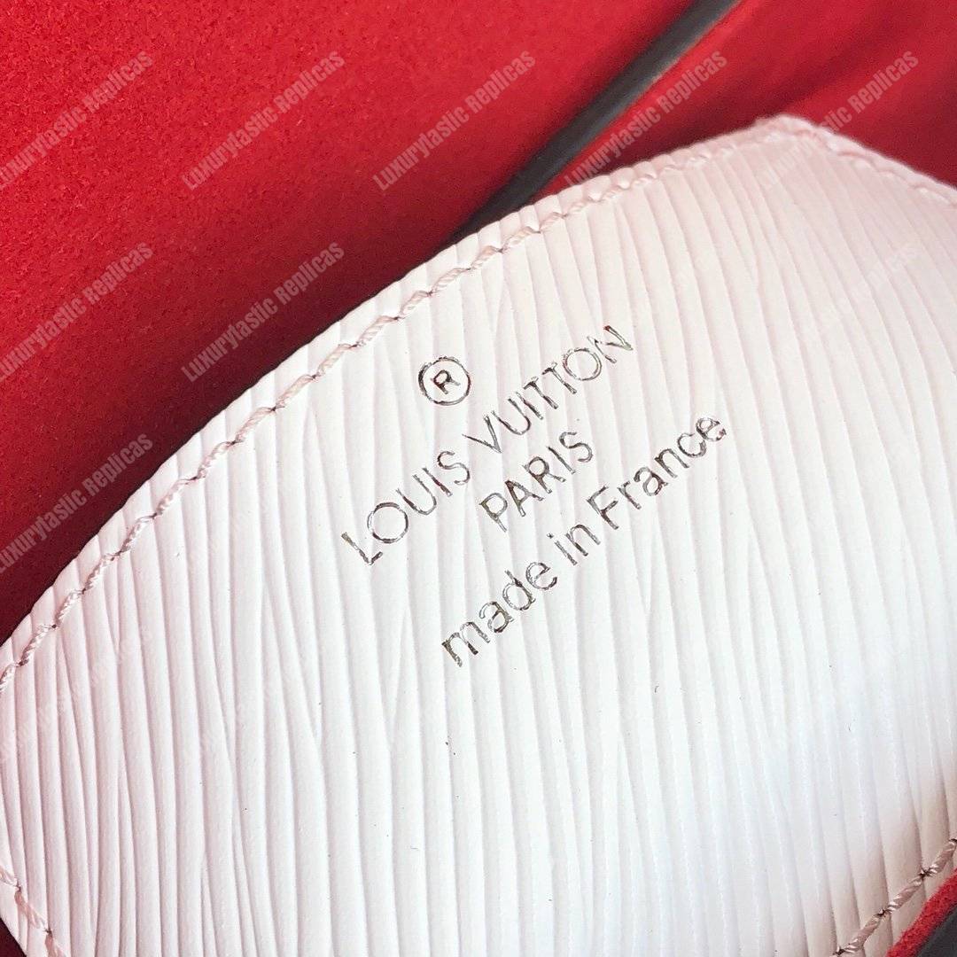 LV Twist PM Epi Leather Blanc