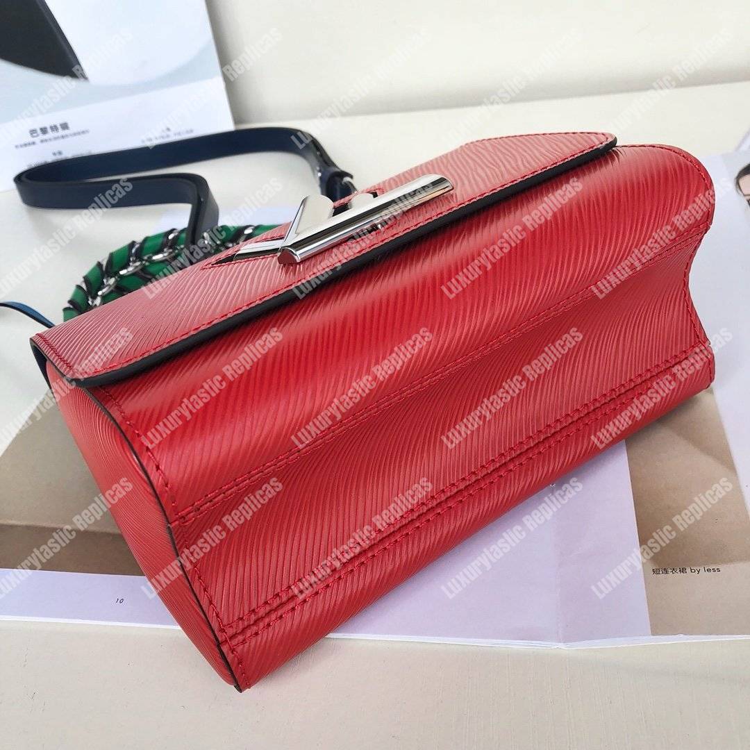 LV Twist PM Epi Leather Coquelicot