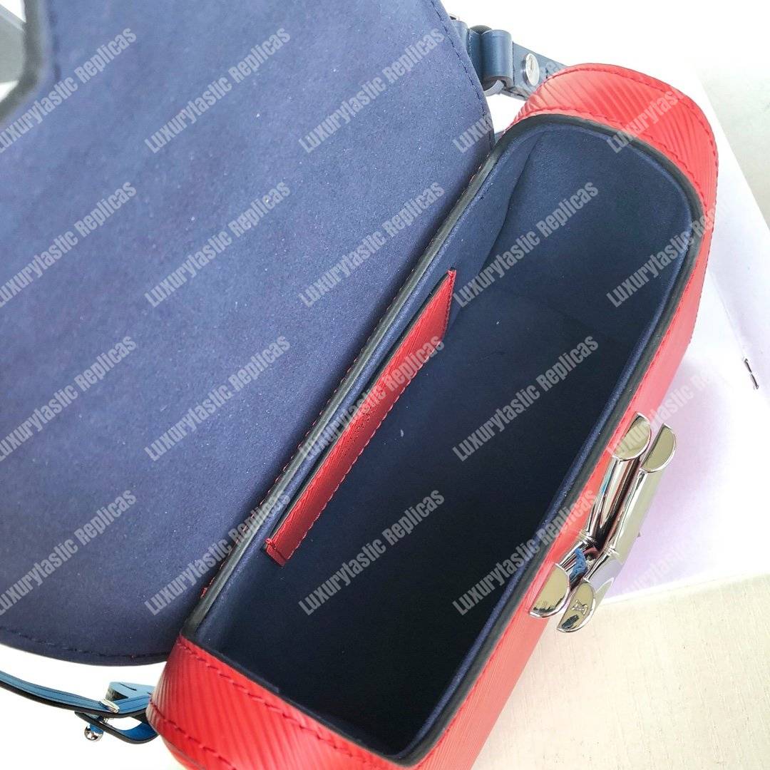 LV Twist PM Epi Leather Coquelicot