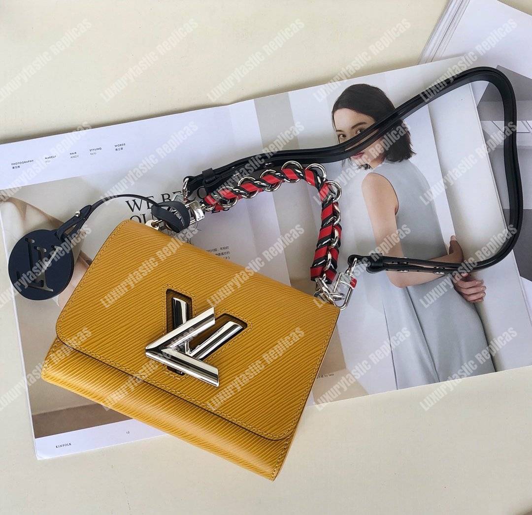 LV Twist PM Epi Leather Vert Acide