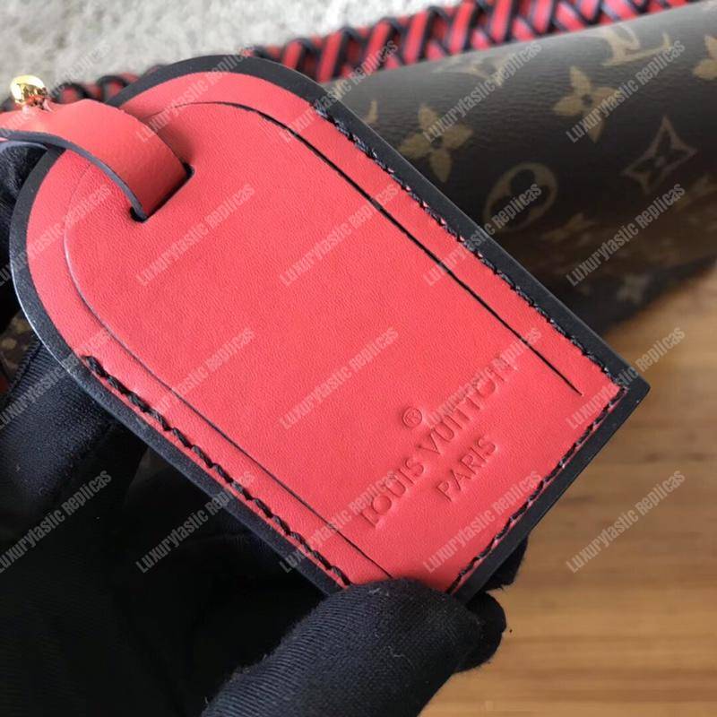 LV Beaubourg MM Monogram Scarlet Red