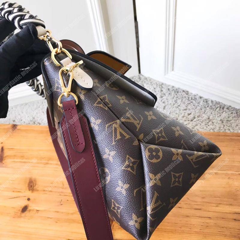 LV Beaubourg MM Monogram White