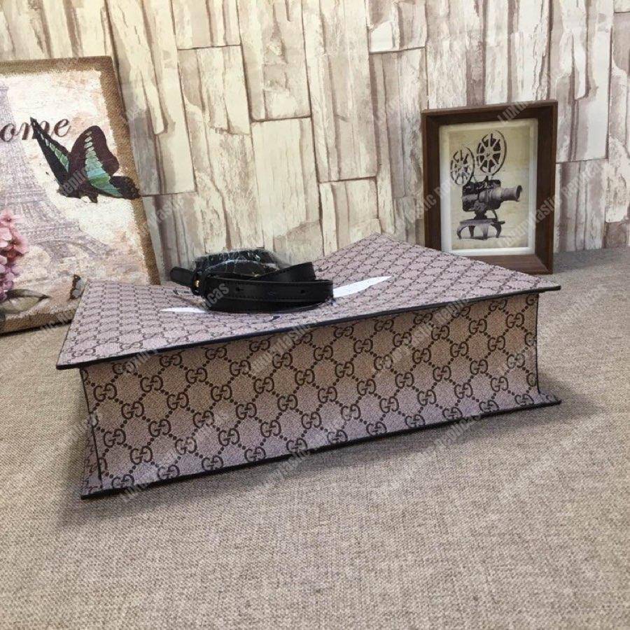 G*u*i bee print soft gg sup*e tote