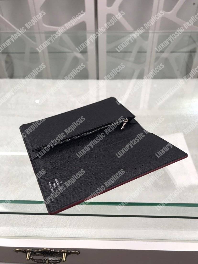 LV Alp Brazza Wallet Damier Graphite Canvas