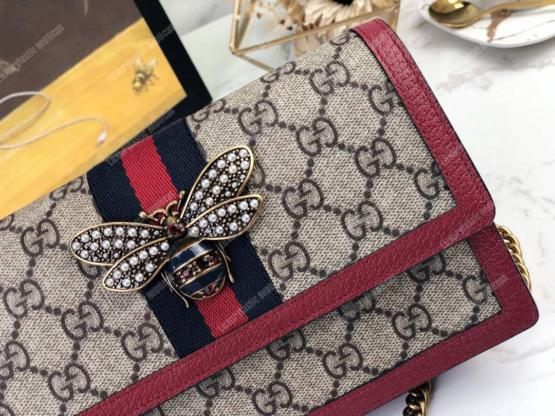 G*u*i queen margaret gg mini bag red