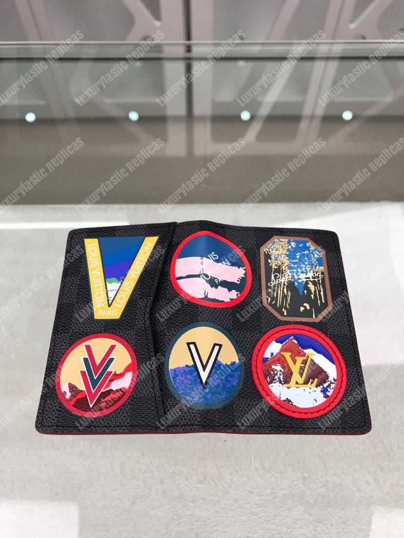 LV Pocket Organizer Damier Graphite Alps