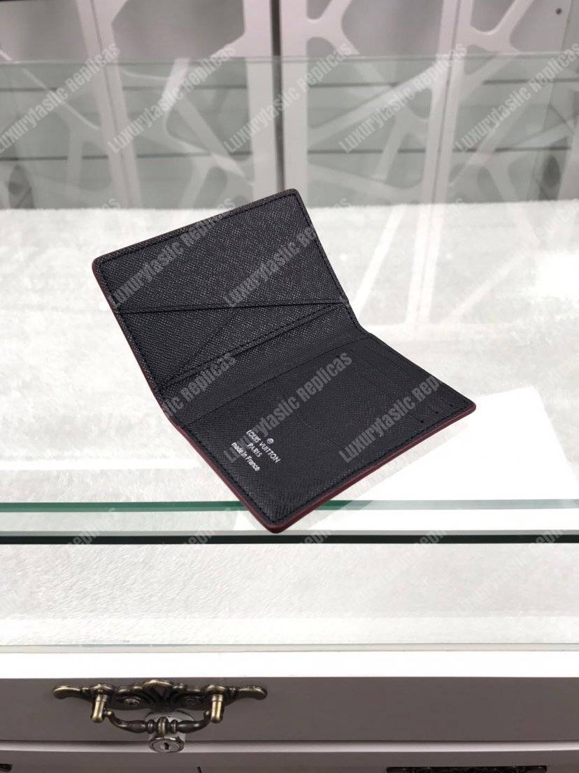 LV Pocket Organizer Damier Graphite Alps