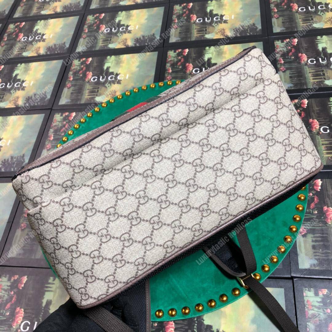 G*u*i ophidia gg medium backpack beige black