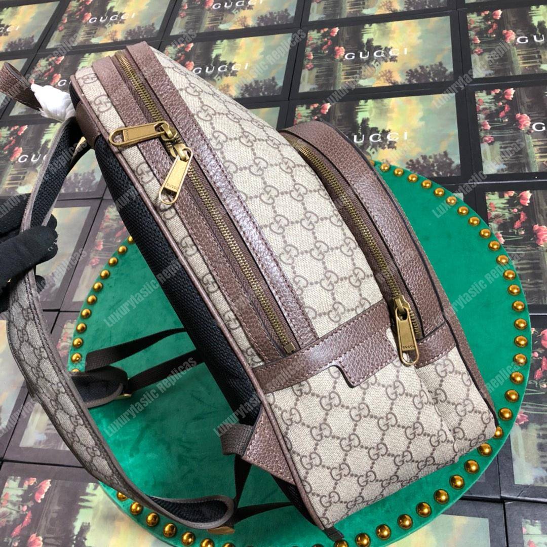 G*u*i ophidia gg medium backpack beige black