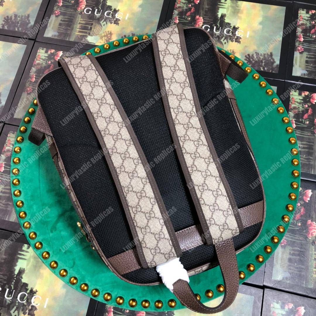 G*u*i ophidia gg medium backpack beige black