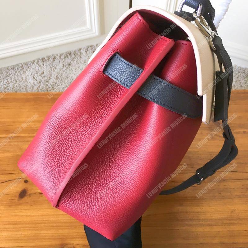 LV Lockme Ever MM Lie De Vin Etain Creme