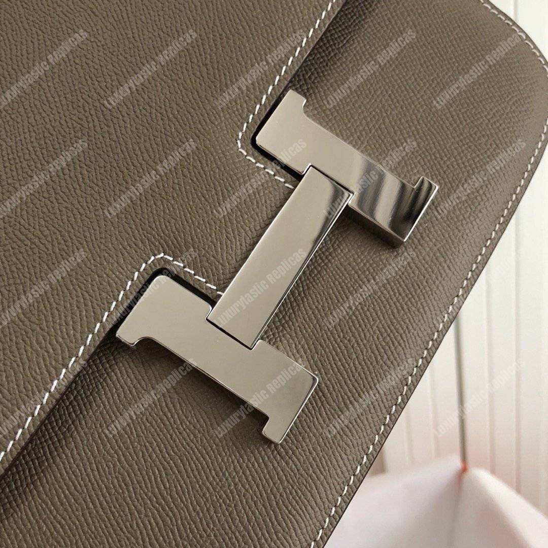 H**mes constance 24 bag epsom taupe palladium-hardware