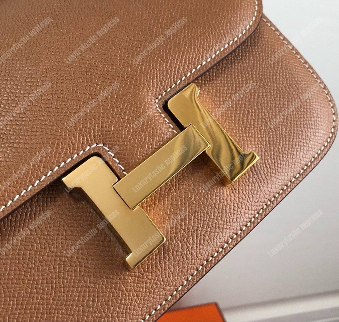 H**mes constance 24 bag epsom gold
