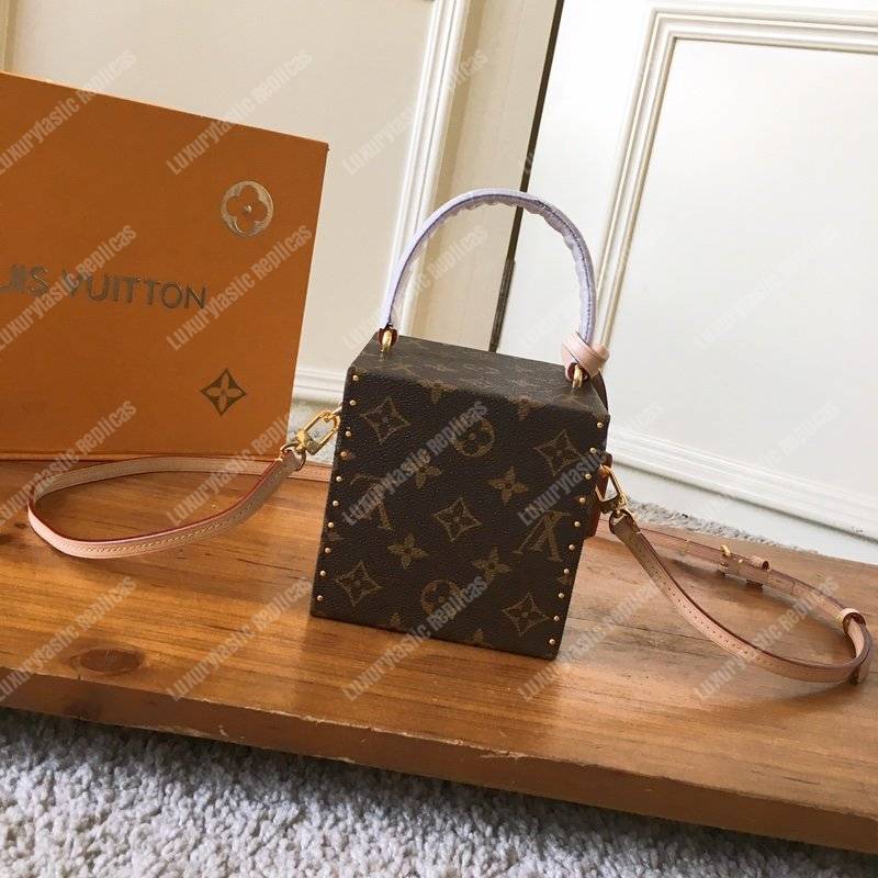 LV Bleecker Box Monogram Coated Canvas
